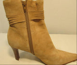 Antonio Melani Tan Suede Ankle Boots