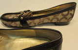 Coach Elsee Canvas Signature Flats