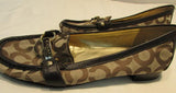 Coach Elsee Canvas Signature Flats