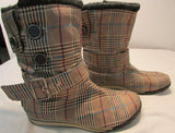 Sorel Milano Breve Plaid Waterproof Boots