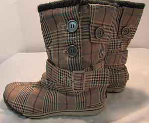 Sorel Milano Breve Plaid Waterproof Boots