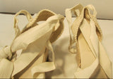 Coach Marnie Bone Signature Woven Platform Heels