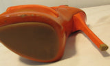 Jimmy Choo Leticia Orange High Heel Platform