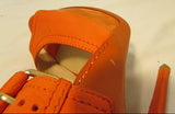 Jimmy Choo Leticia Orange High Heel Platform