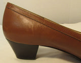 Salvatore Ferragamo Brown Leather Dress Shoes