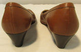 Salvatore Ferragamo Brown Leather Dress Shoes
