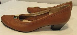 Salvatore Ferragamo Brown Leather Dress Shoes