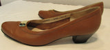 Salvatore Ferragamo Brown Leather Dress Shoes