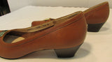 Salvatore Ferragamo Brown Leather Dress Shoes