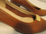 Salvatore Ferragamo Brown Leather Dress Shoes