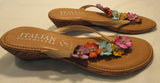 Italian Shoemakers Emina Handmade Adelfa Leather Sandal
