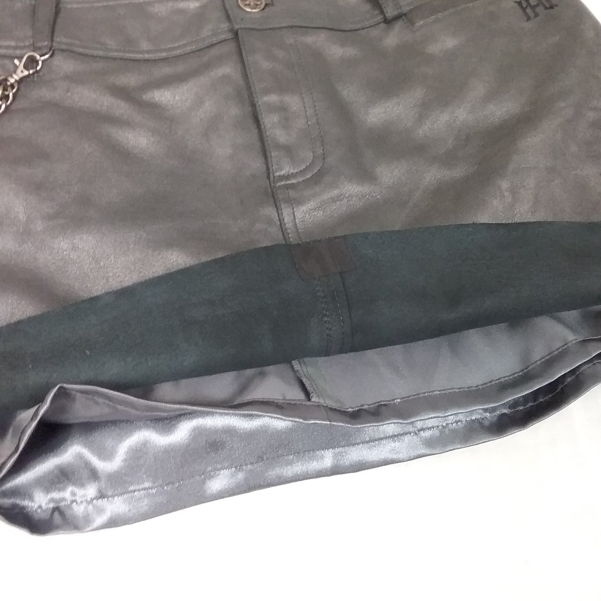Harley Davidson Leather Short Skirt MA PAS TREASURES CONSIGNMENT AUCTIONS