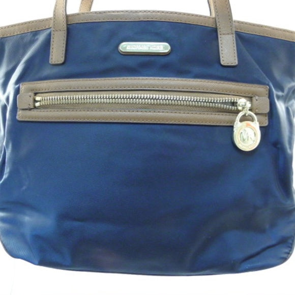 michael kors navy blue shoulder bag